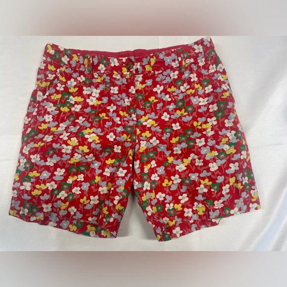 Talbots girlfriend chino in a fabulously cute floral! So bright and fun! - Picture 1 of 3